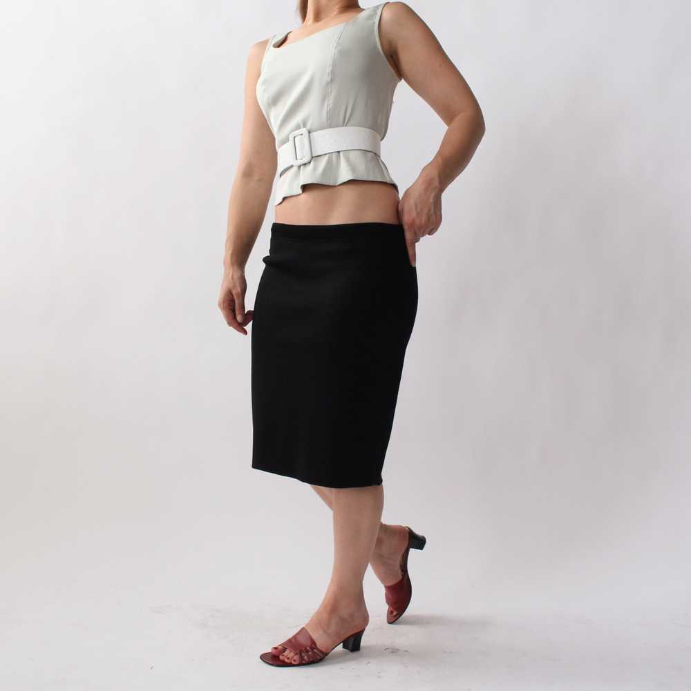 Vintage Lower Rise Escada Skirt - W33+ - image 3