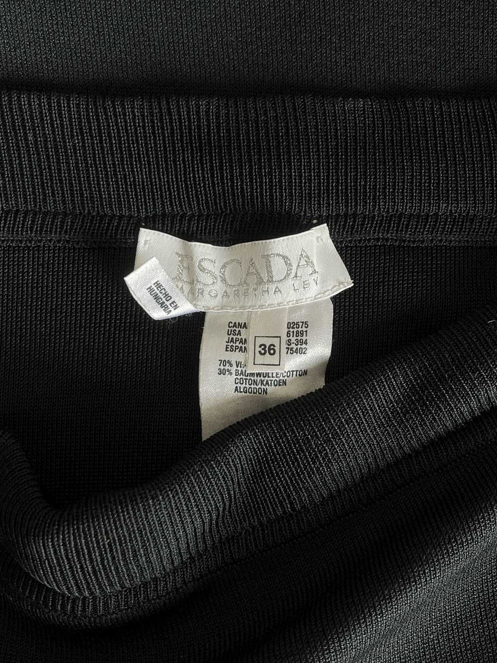 Vintage Lower Rise Escada Skirt - W33+ - image 5