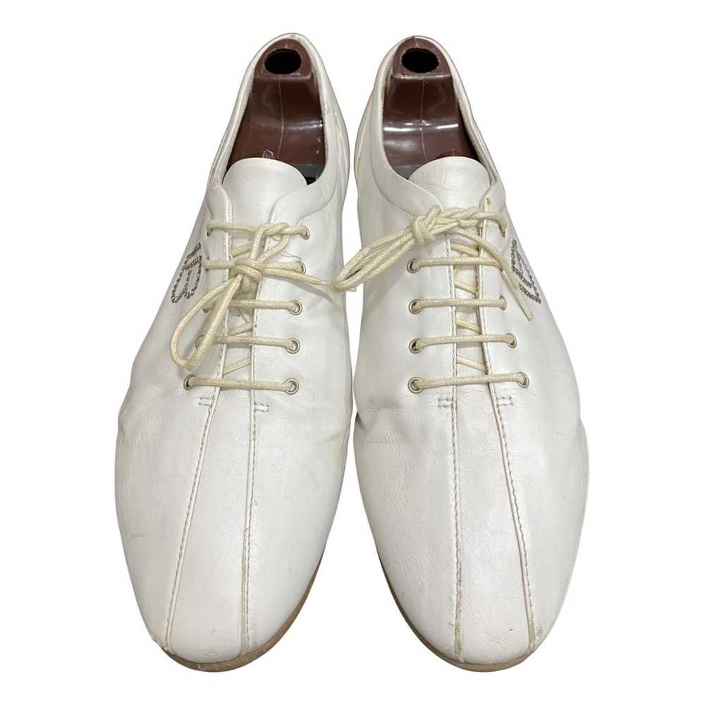 Laura Biagiotti Leather trainers - image 1