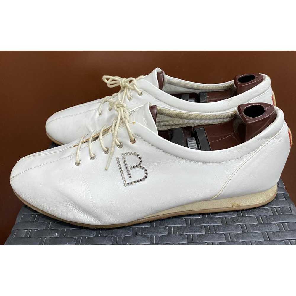 Laura Biagiotti Leather trainers - image 4