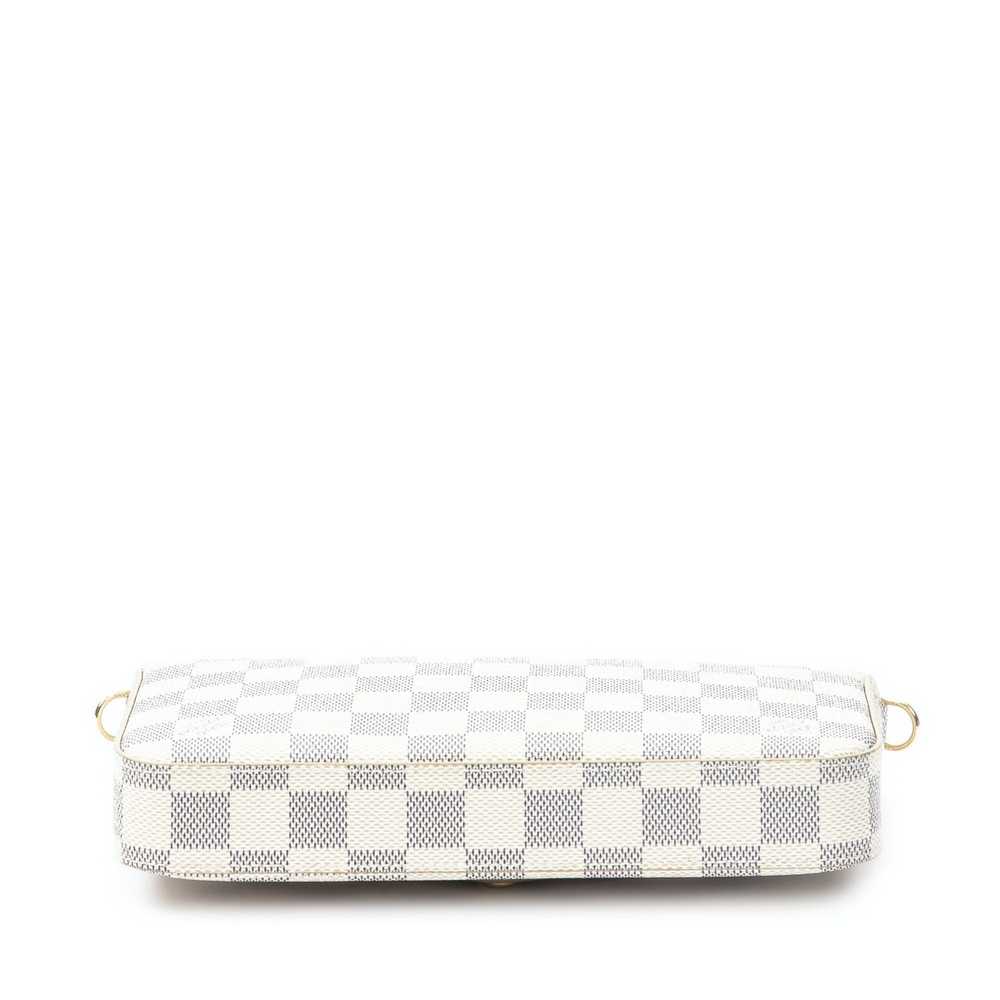 Louis Vuitton Pochette Felicie in Ivory Damier Az… - image 10