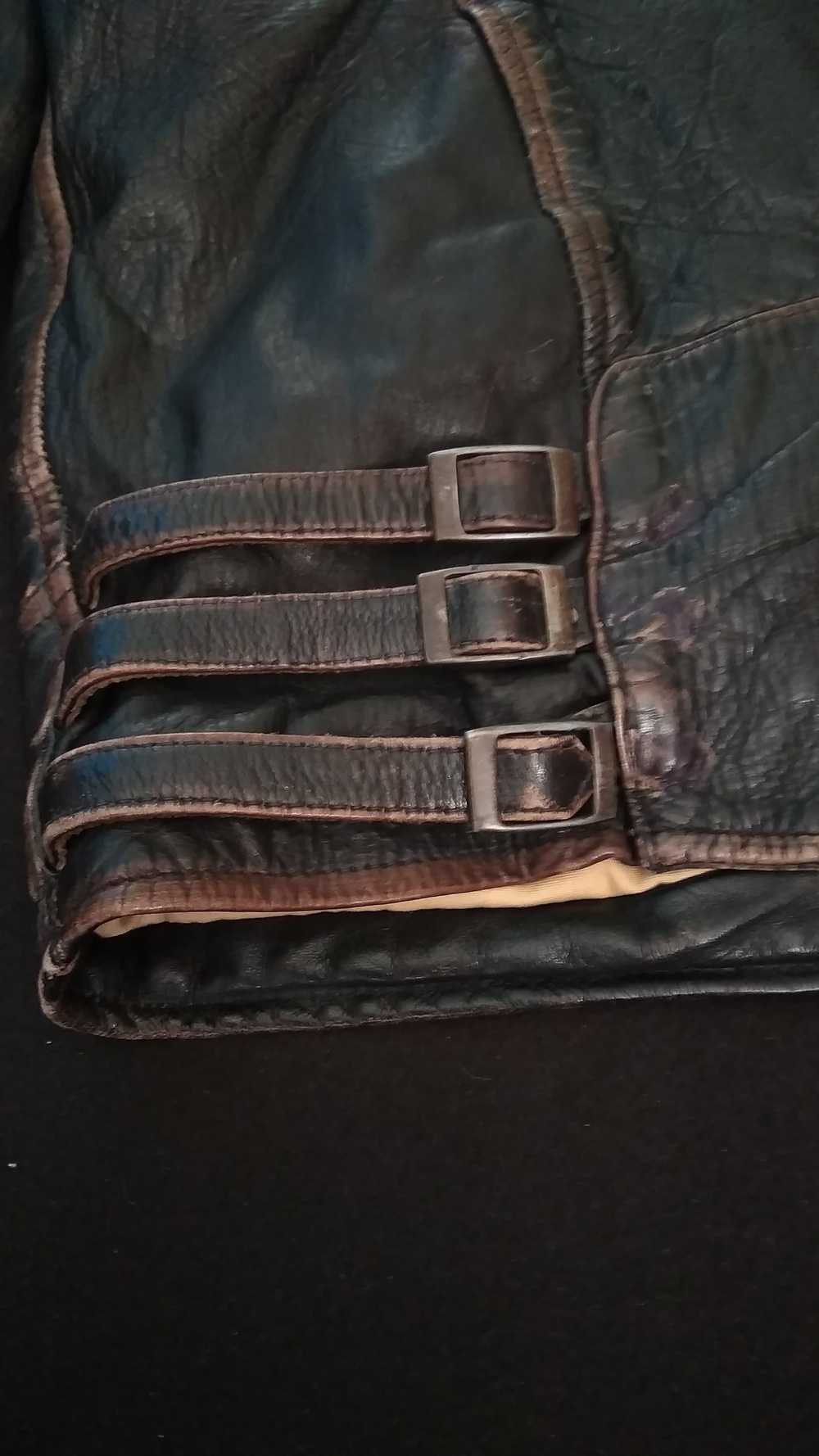 Leather Jacket Vintage Leather Jacket - image 10