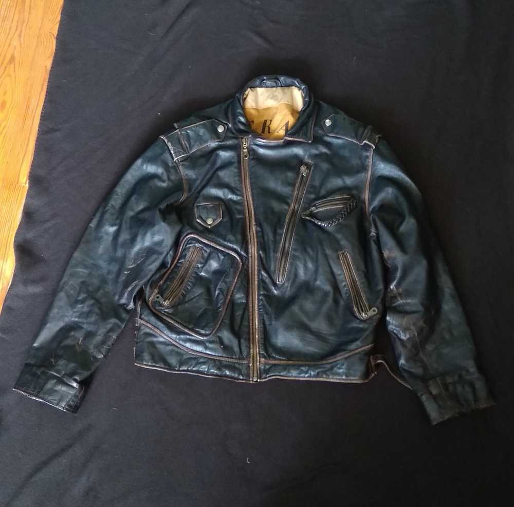 Leather Jacket Vintage Leather Jacket - image 2