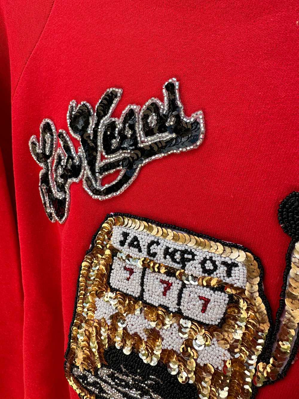 Las Vegas Jackpot Sequin Sweatshirt - image 2