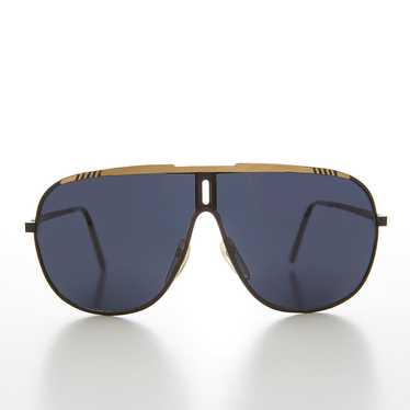 Large Retro Pilot Sunglasses - Easton - image 1