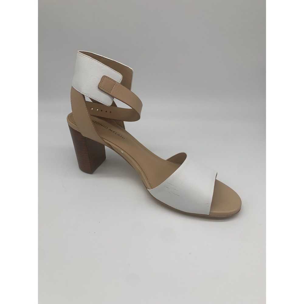 Other Antonio Melani Nahla White Leather Sandal S… - image 1