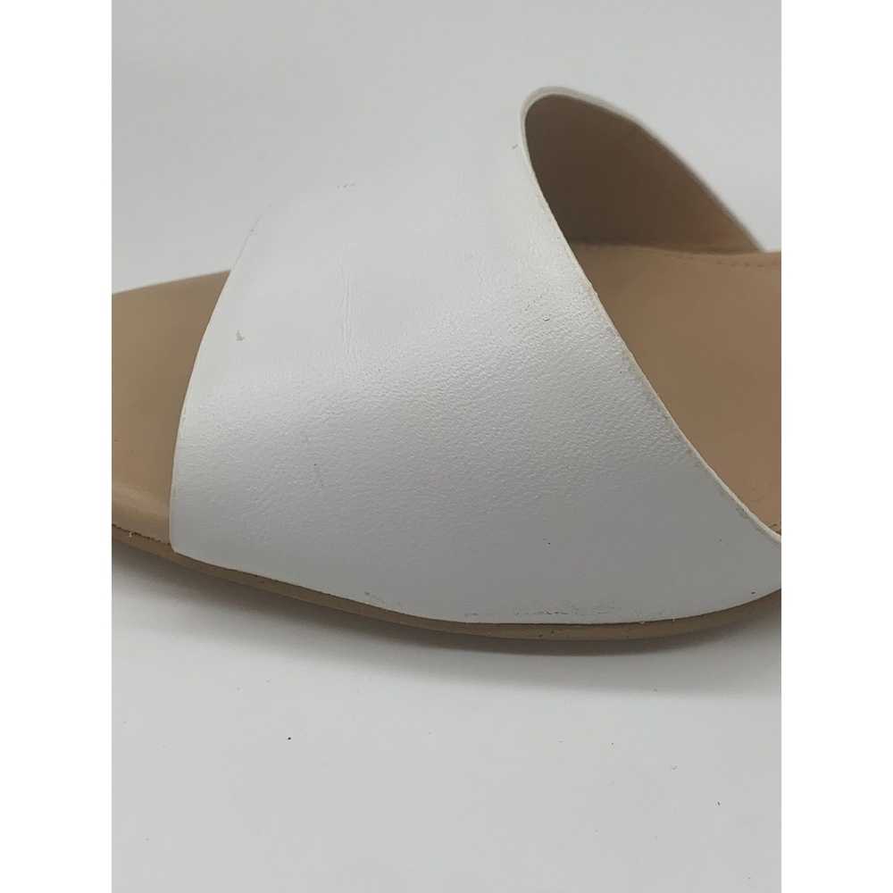 Other Antonio Melani Nahla White Leather Sandal S… - image 9