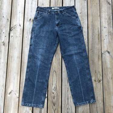 Vintage Skater Wide Leg Carpenter Jeans 34x32 Brooklyn Xpress Dark