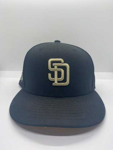 New Era x Billion Creation 59FIFTY San Diego Padres 1976 Smoked Wine Fitted Hat Pinot Red Dark Navy