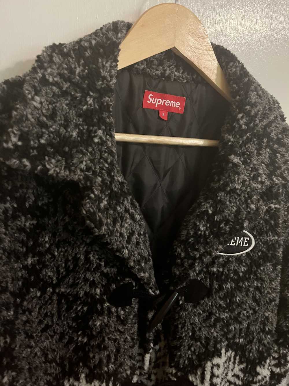 Supreme Supreme Snowflake Toggle Fleece Jacket - image 2