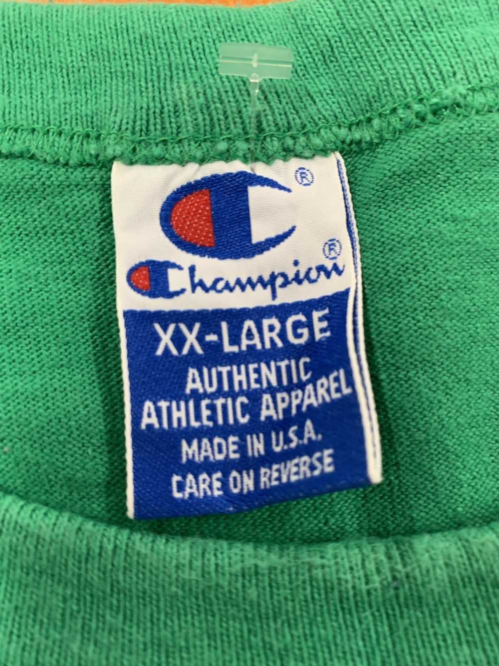 Champion × Tee Shirt × Vintage Vintage Rare 1990s… - image 2