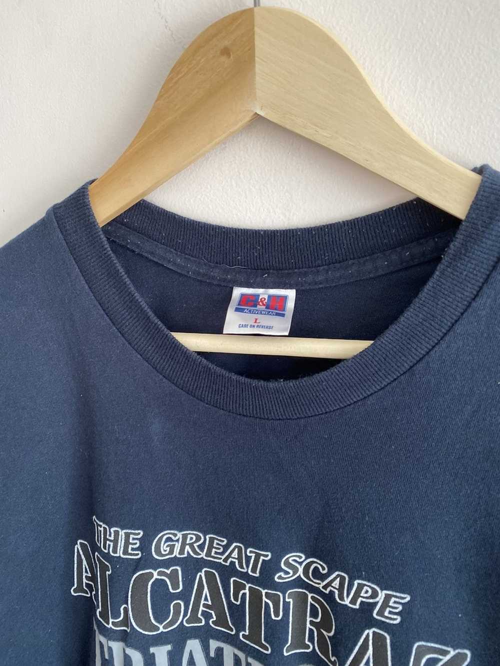 Vintage Vintage Alcatraz Triathlon t shirt - image 2