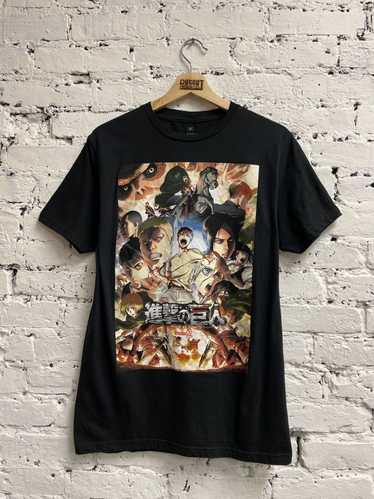 Vintage Attack On Titan Anime Season 2 Promo Shirt - image 1