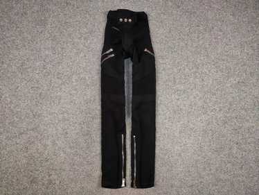 Diesel Black Zipper Moto Pants