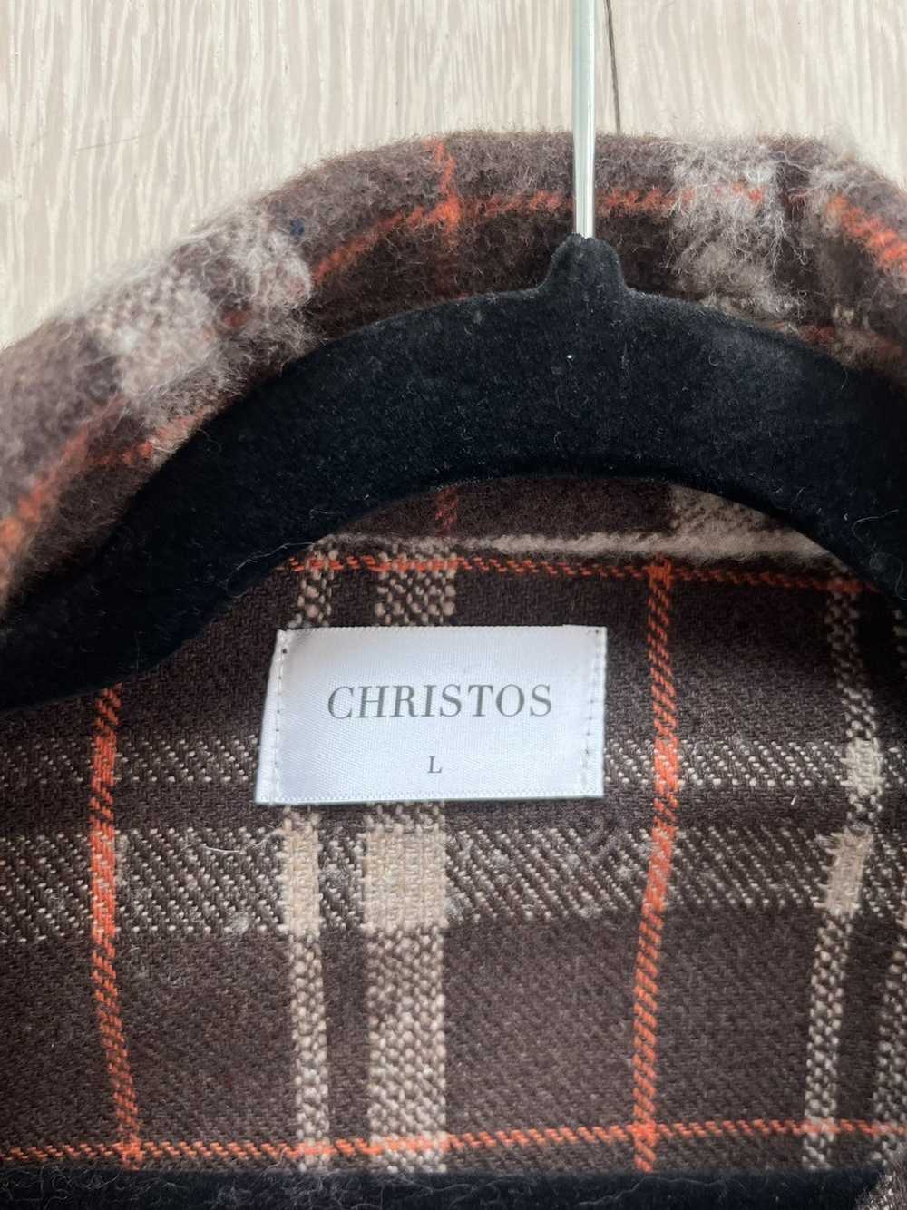 Christos New York Christos NY Brown Mohair Flannel - image 3
