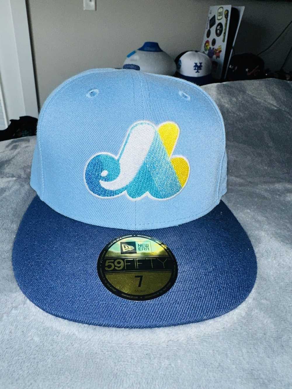 New Era Blue Montreal expos hat - image 1