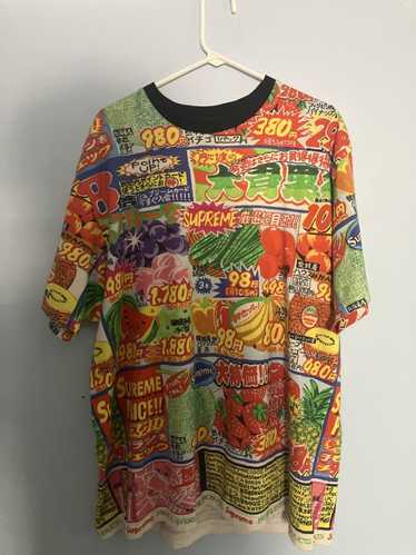 Supreme Supreme fruit market shirt