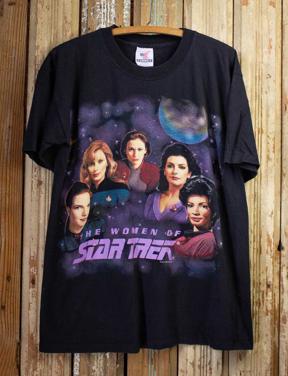 Vintage Vintage Women Of Star Trek Graphic T-Shir… - image 1