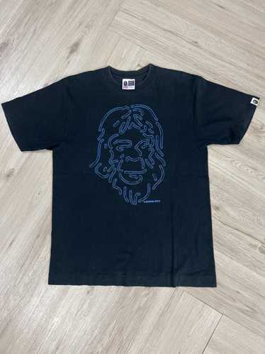 Bape Bape Neon Ape Head Tee - image 1