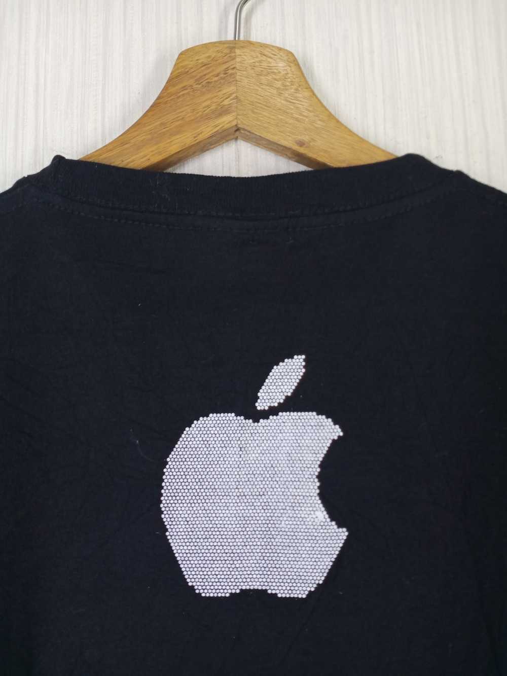 Apple × Vintage Rare Vintage Apple 3D Big Logo Ts… - image 5