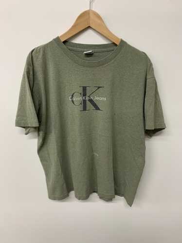 Vintage Vintage 1990s Calvin Klein CK Logo T-Shirt - image 1