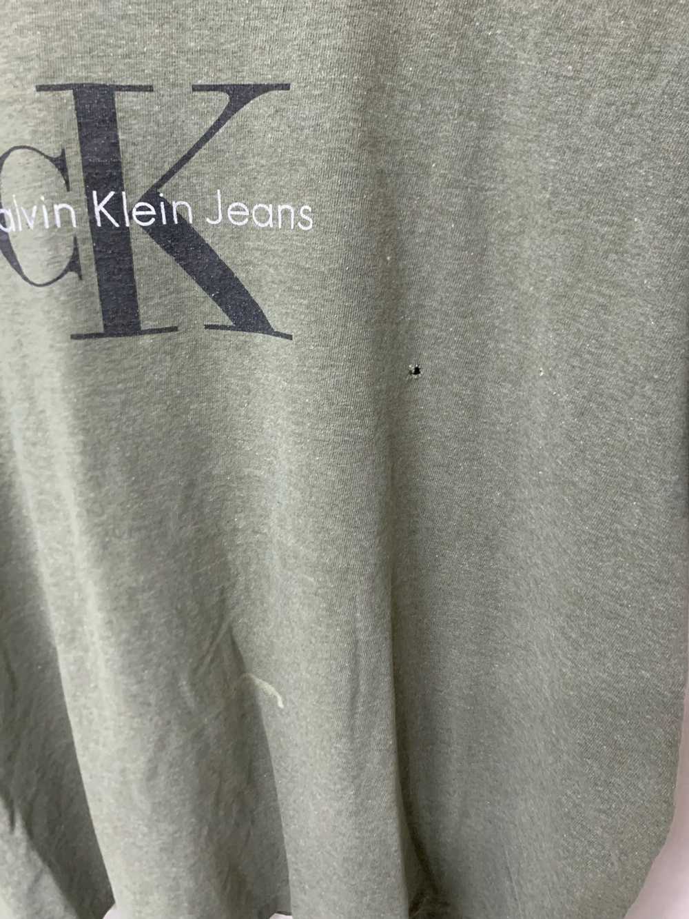 Vintage Vintage 1990s Calvin Klein CK Logo T-Shirt - image 2