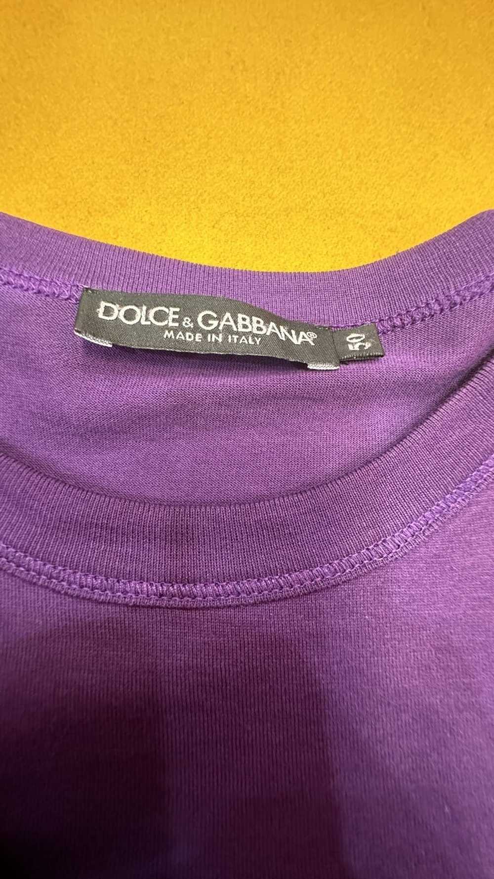 Dolce & Gabbana Dolce deep purple Tee - image 3