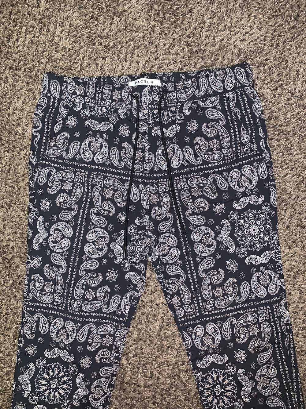 Pacsun × Streetwear PAC SUN Bandanna Slim Jogger … - image 3