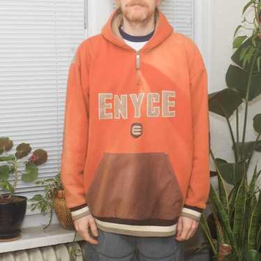 Enyce ENYCE Tan Orange Brown Hooded VTG 2000s Swea