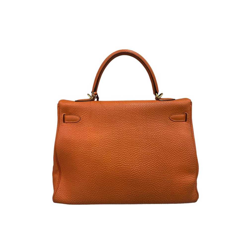 Hermès Kelly 35 leather handbag - image 5