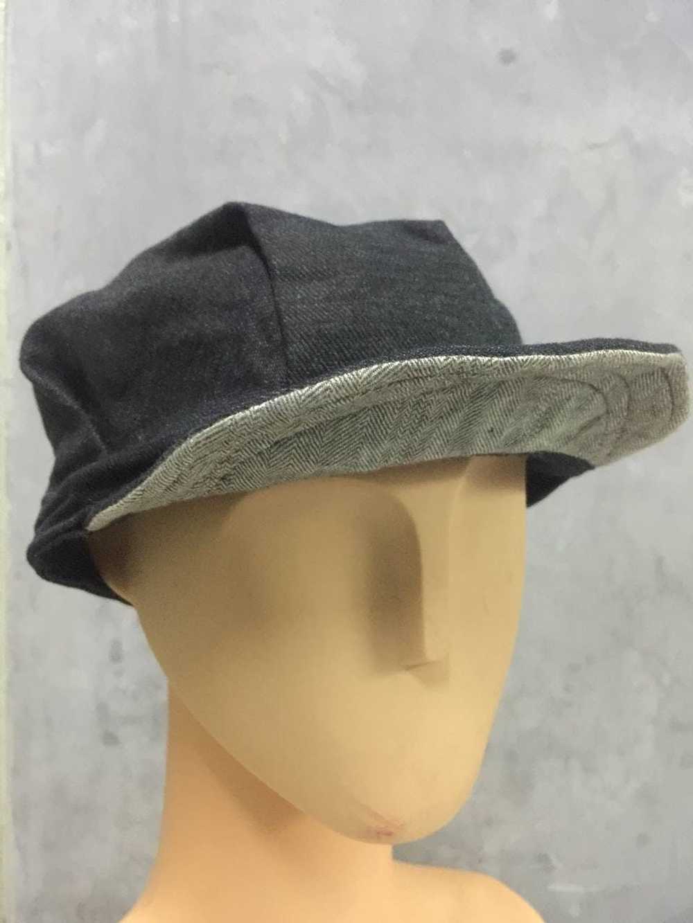 Japanese Brand OLDMANS - Indigo Newsboys Hat - image 1