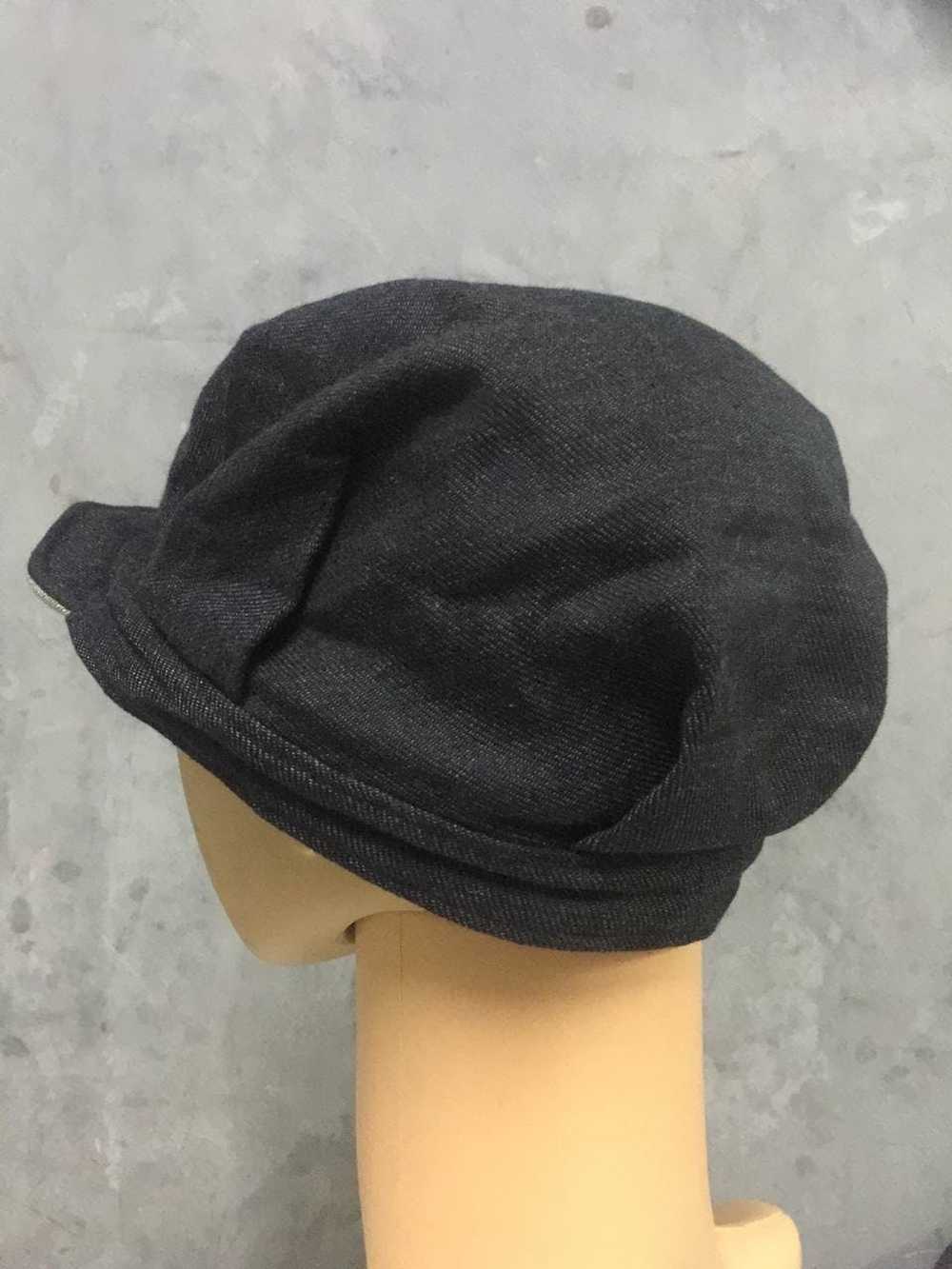 Japanese Brand OLDMANS - Indigo Newsboys Hat - image 6