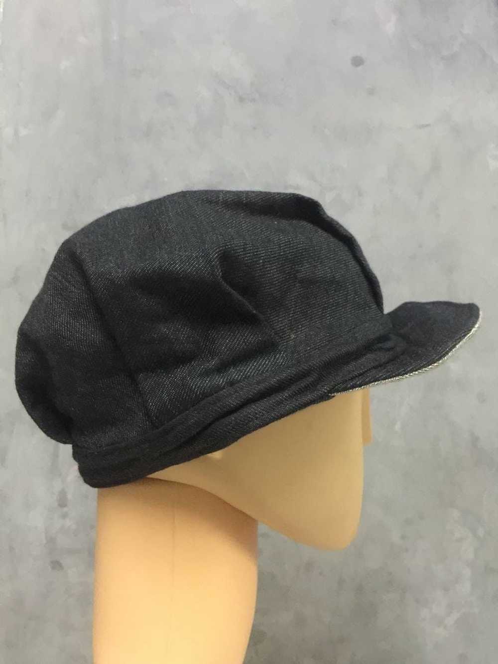 Japanese Brand OLDMANS - Indigo Newsboys Hat - image 8