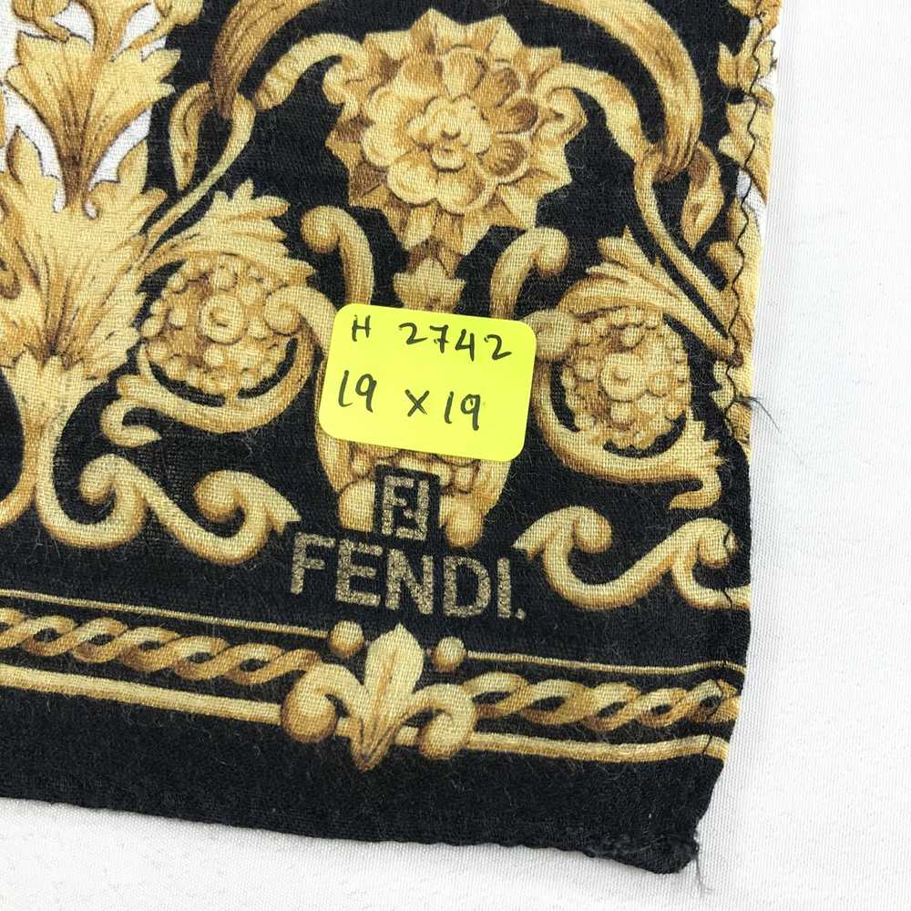 Vintage Fendi Bandana/ Handkerchief / Neckerchief - image 5