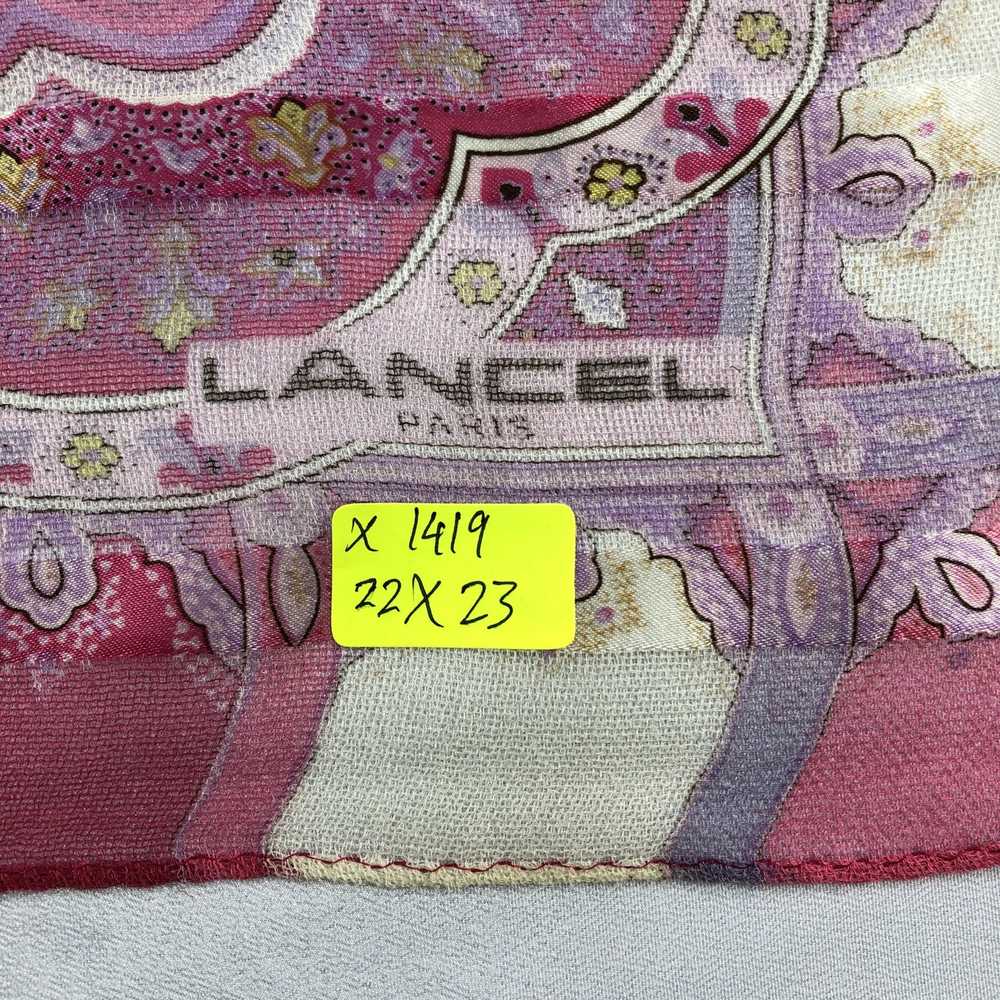 Lancel Vintage Lancel Silk Scarf - image 5