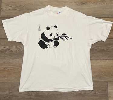 Animal Tee × Vintage Vintage Chinese Baby Panda A… - image 1