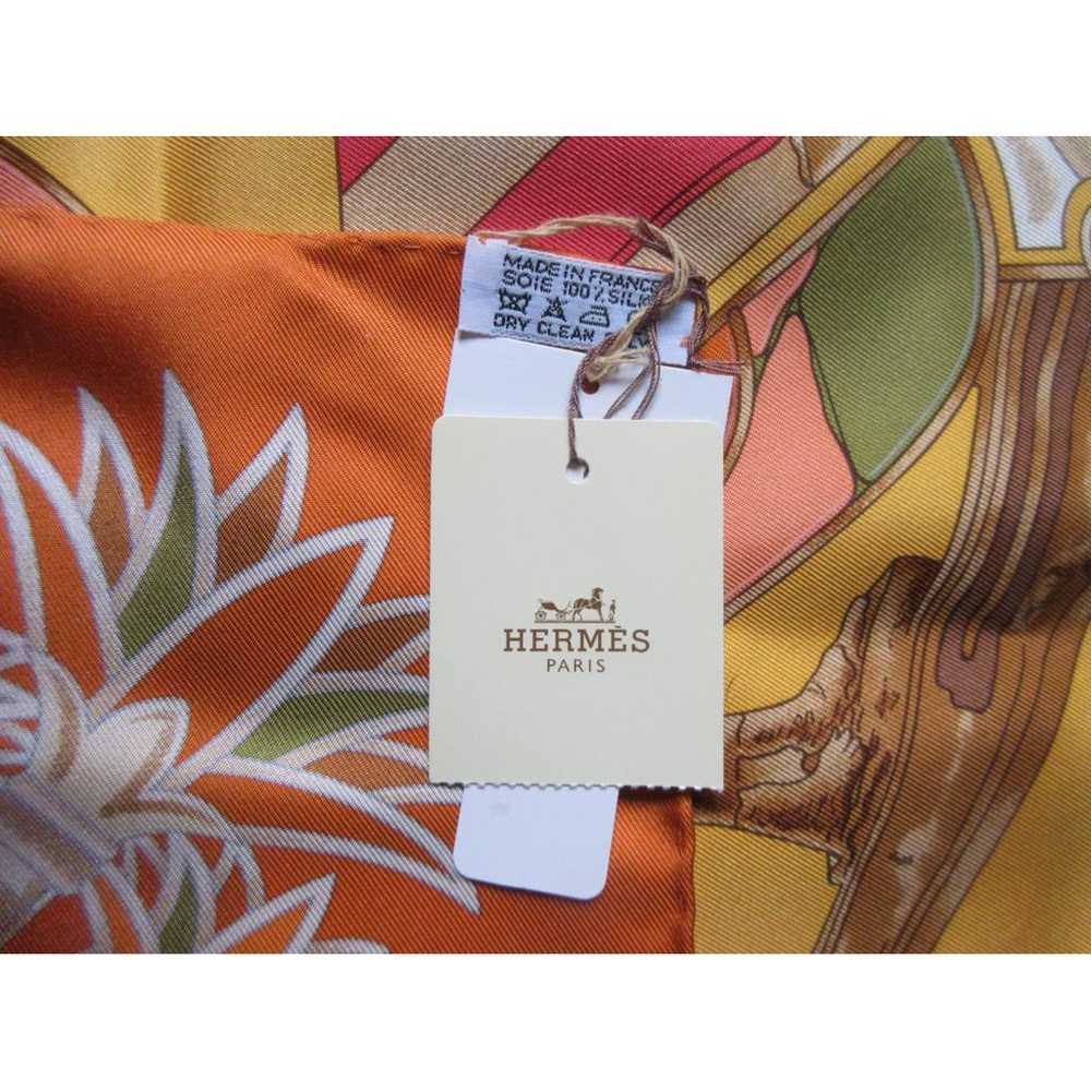 Hermès Silk handkerchief - image 11