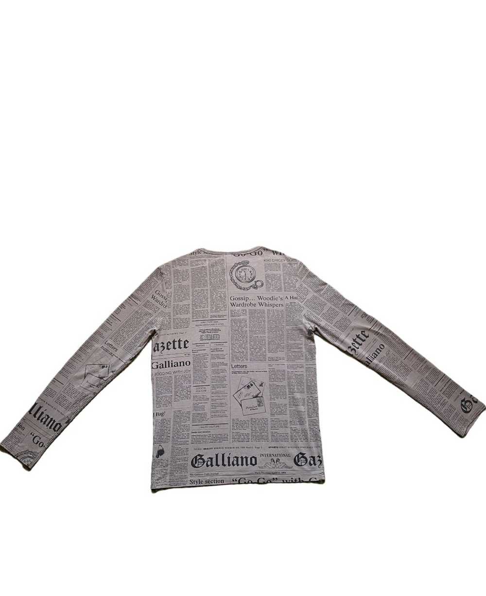 John Galliano John Galliano Gazette long sleeve f… - image 2