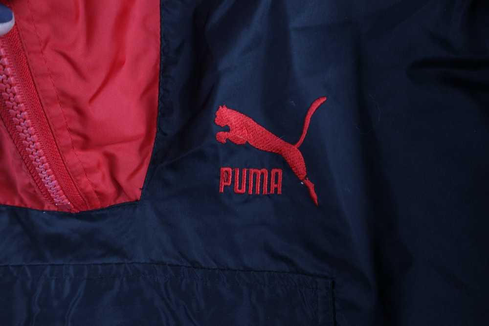 Puma × Vintage Vintage 90s Puma Spell Out Hooded … - image 4