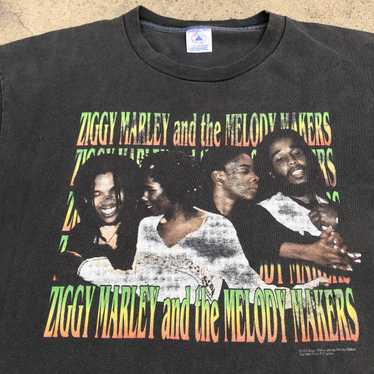 Vintage Ziggy Marley the Melody Makers Tシャツ MADE IN USA 80s 