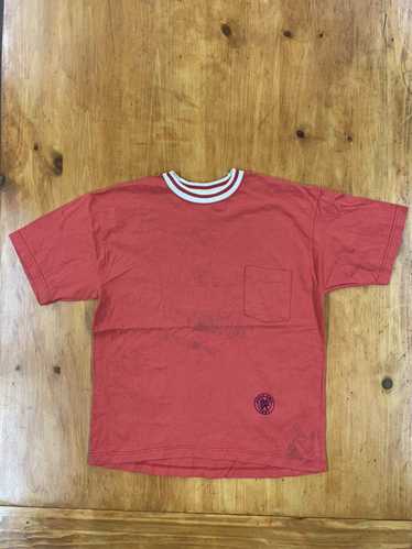 Vintage Vintage 1980s Calvin Klein Red Pocket Tee