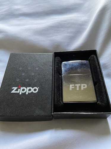 Fuck The Population FTP Logo Zippo Lighter - image 1