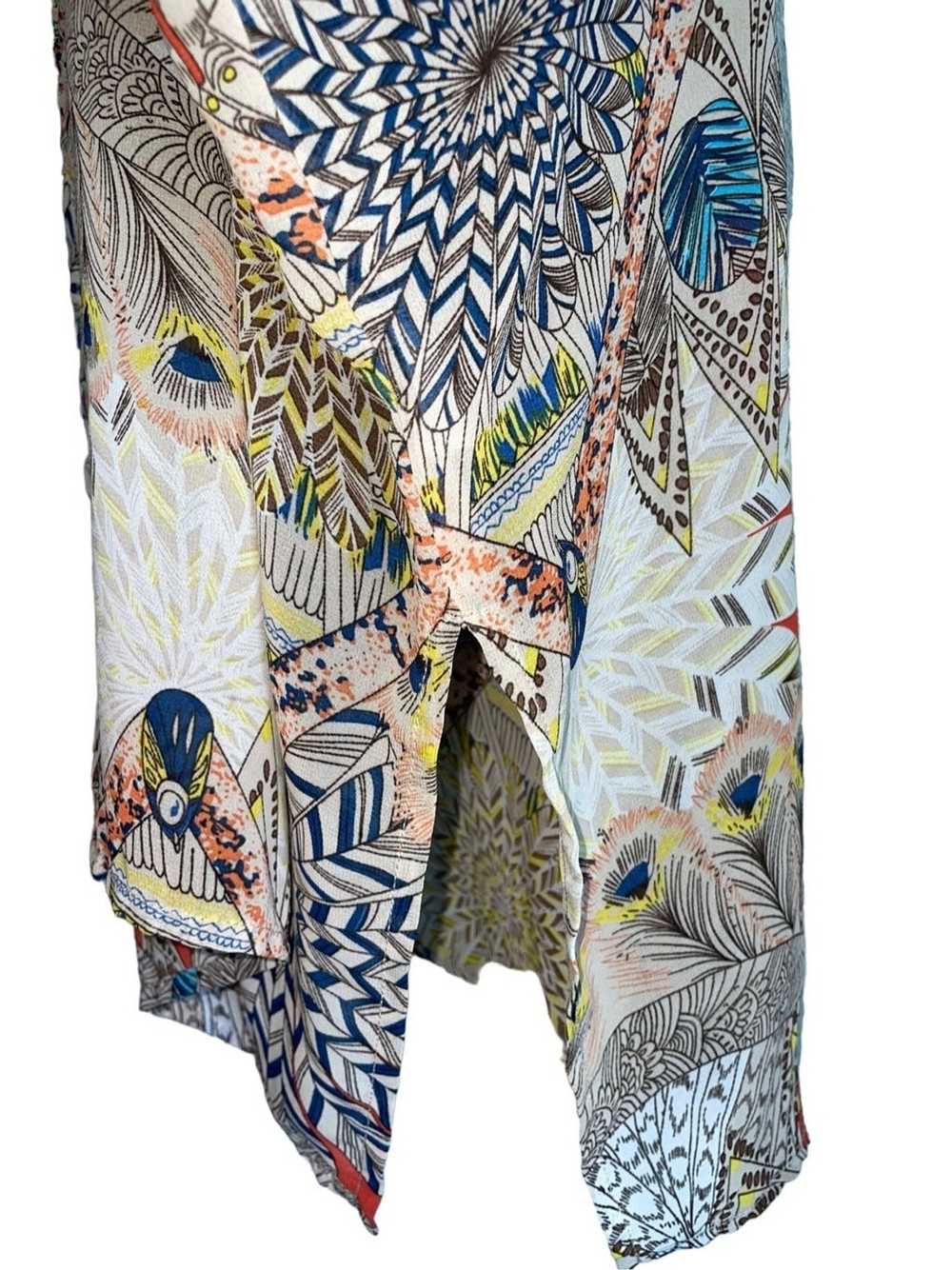 Vintage Umgee Tribal Feather Kimono Cardigan - image 5