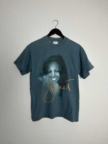 Band Tees × Rap Tees × Vintage Vintage 90s Janet … - image 1