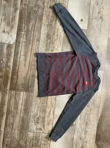 Nike Nike grey and red sweater SIZE SMALL