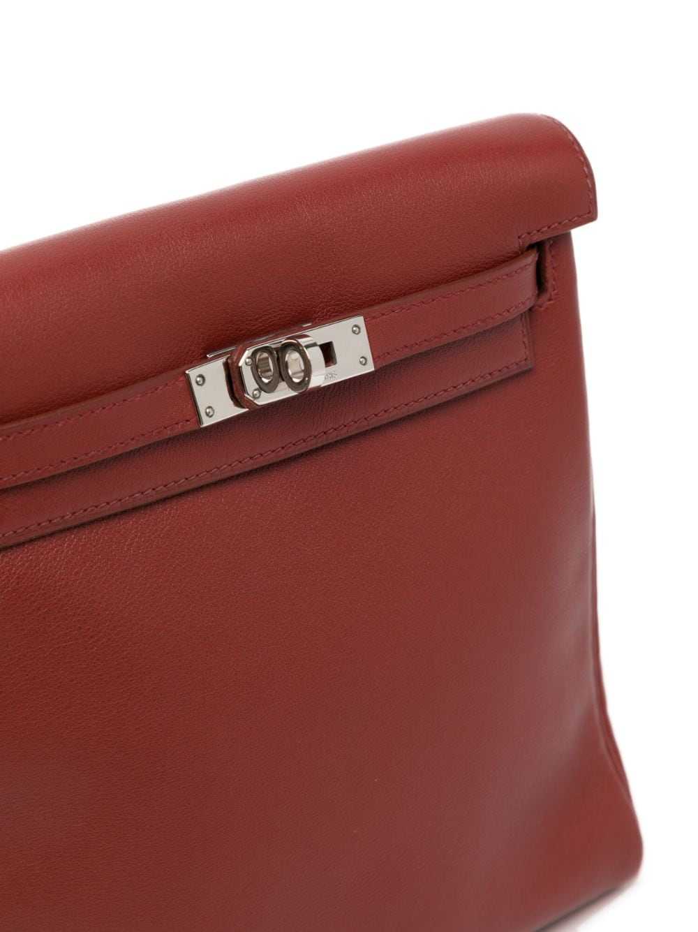 Hermès Pre-Owned 2000 Kelly Ado PM backpack - Red - image 4