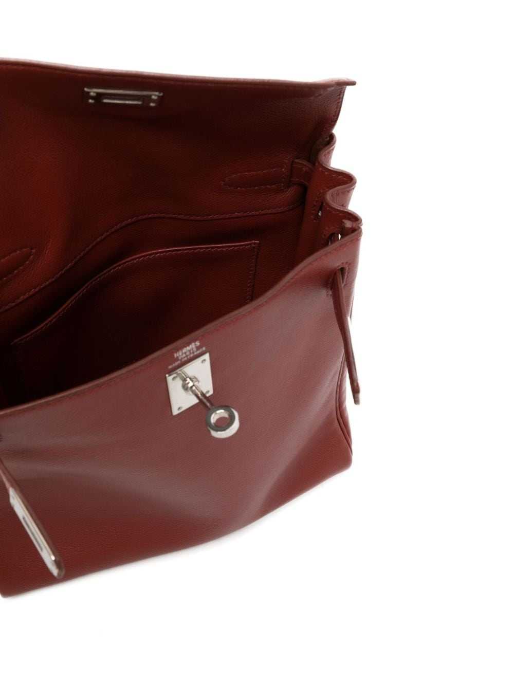 Hermès Pre-Owned 2000 Kelly Ado PM backpack - Red - image 5