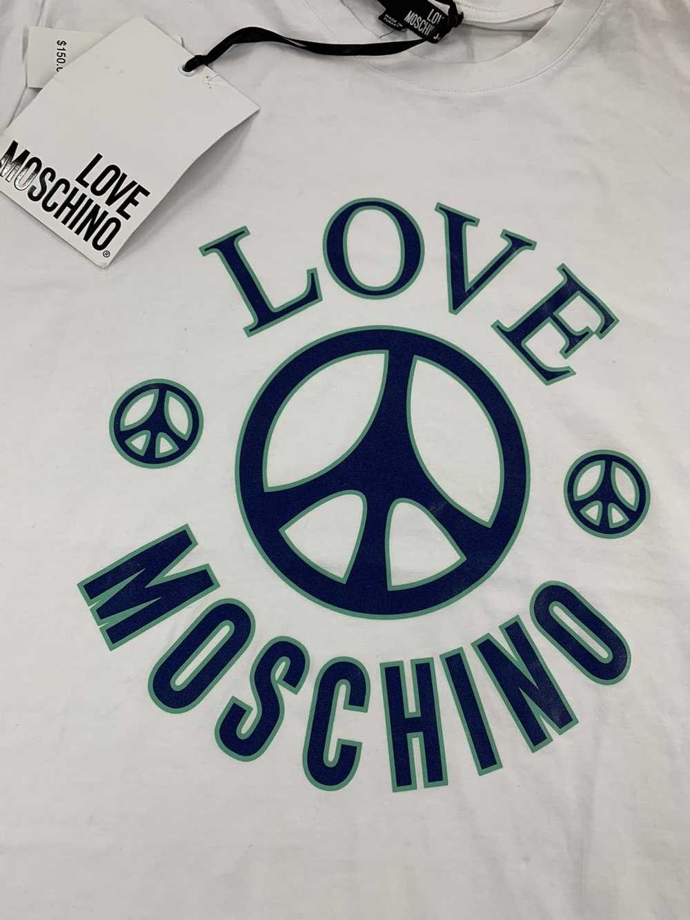 Streetwear Love Moschino Peace T-Shirt - image 4