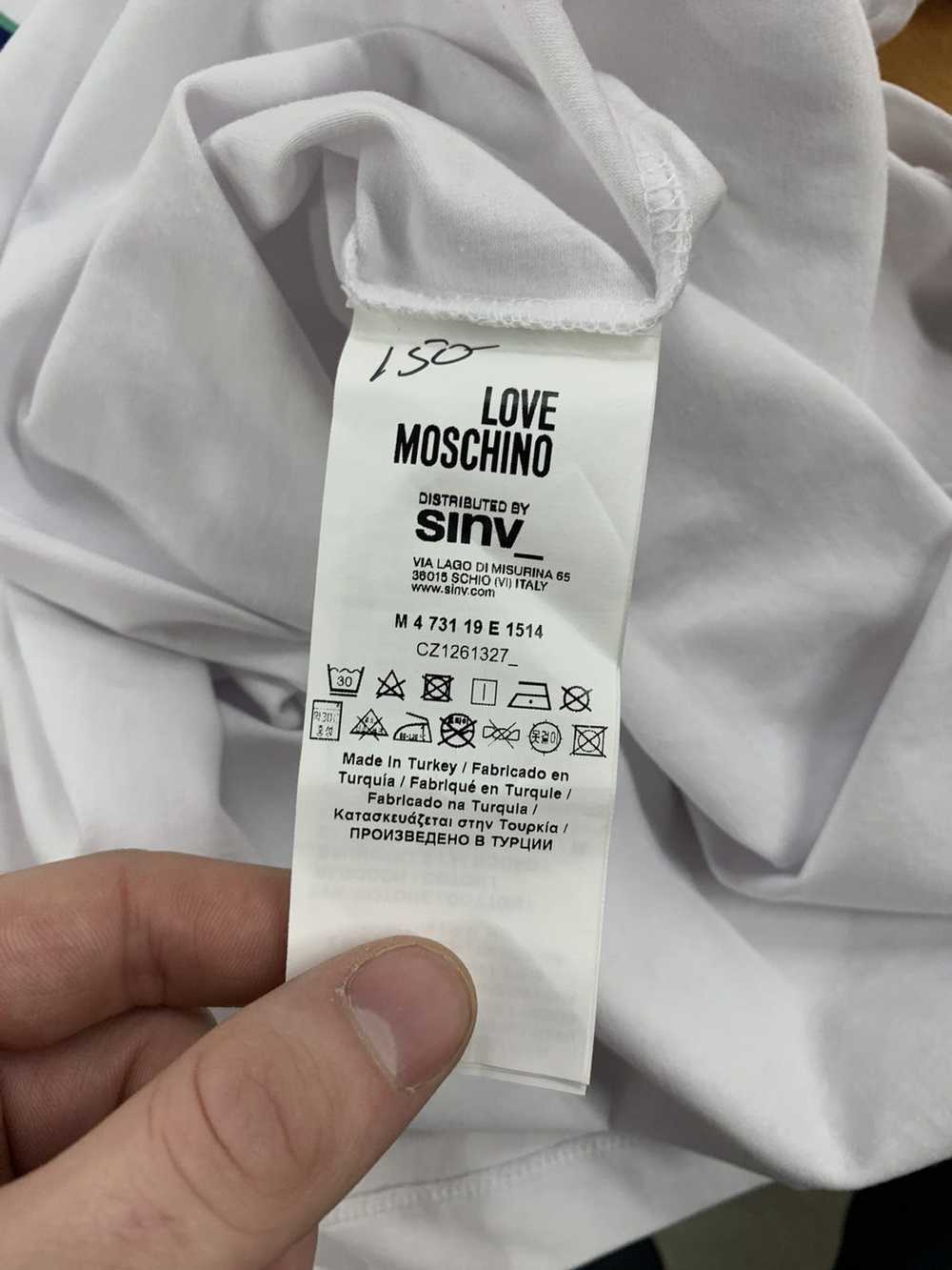 Streetwear Love Moschino Peace T-Shirt - image 5