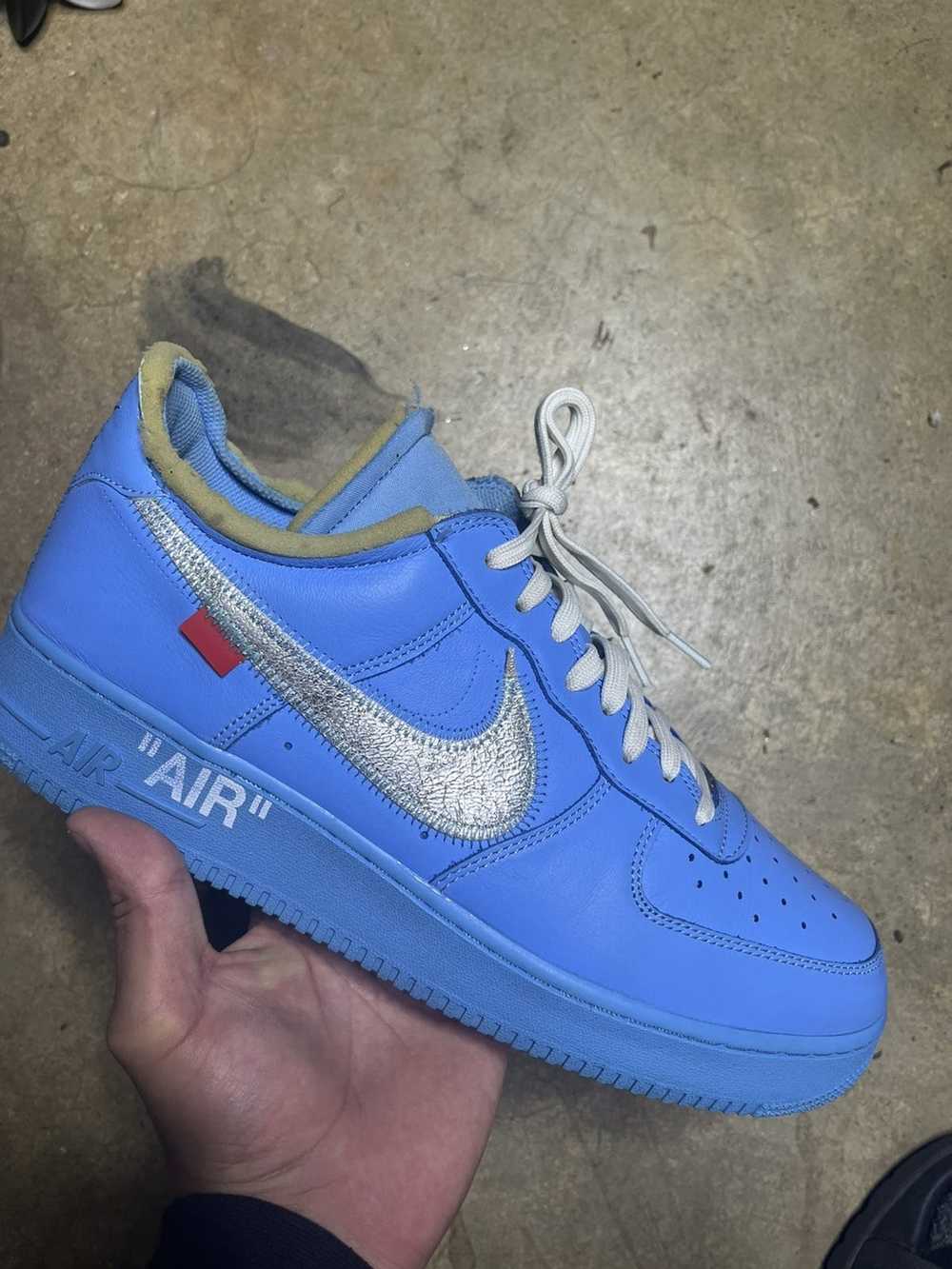 Early look at the “Light Green Spark” Off-White x Nike Air Force 1 🟢⚡